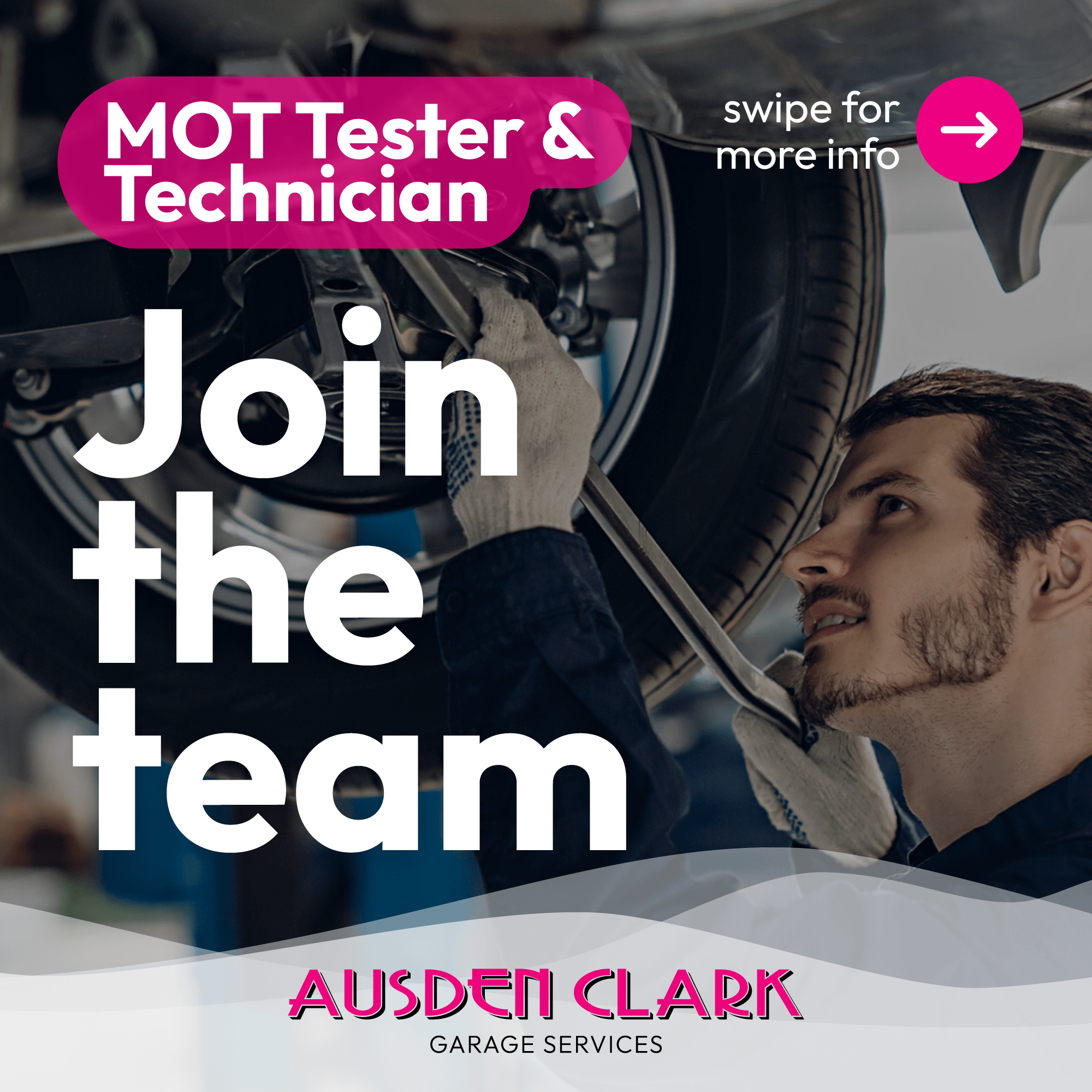 We're Hiring 2024 Mot Tester Technician